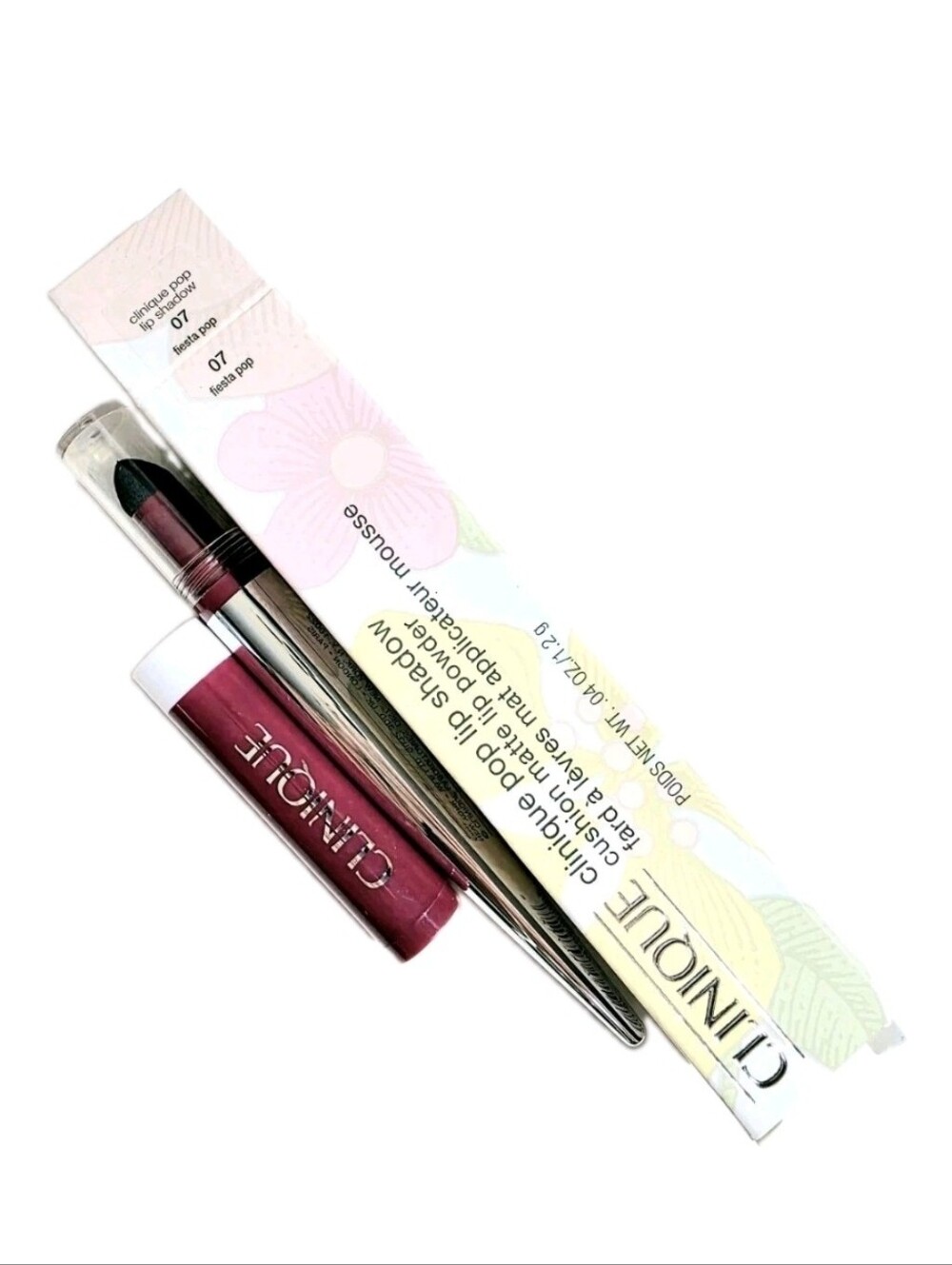 Clinique Pop Lip Shadow Cushion Matte Lip Powder #07 Fiesta Pop New